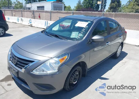 2016 Nissan Versa 1.6 Sv из США, поврежденный, VIN 3N1CN7AP6GL878986